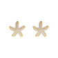 New Type Of Starfish Earrings For Sleeping Women's Temperament Exquisite Design Earrings Party Gifts Women's Fashion Jewelry