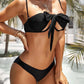 Cross Bandage Bikini with Cutouts